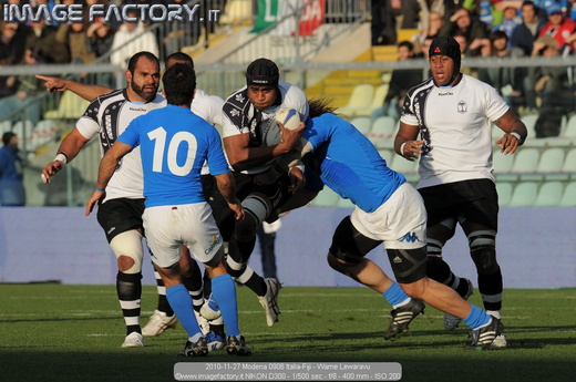 2010-11-27 Modena 0906 Italia-Fiji - Wame Lewaravu